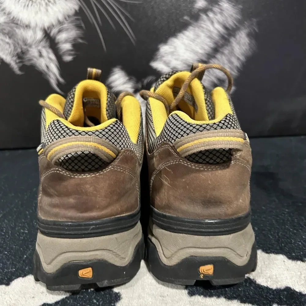 Keen Gypsum II 1016765 Hiking Boot Men 12 Brown Suede Leather Waterproof Lace-Up